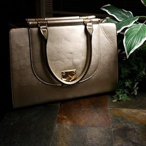 Large Gold Purse